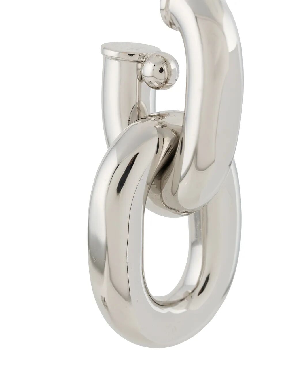 RABANNE XL Link Double Hoop Earrings