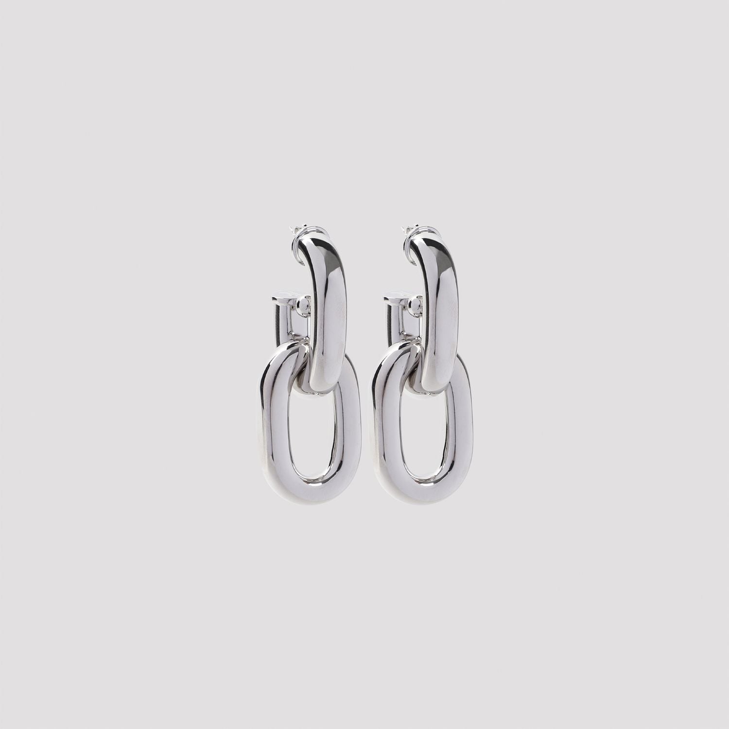 PACO RABANNE Chunky Link Hoops Earrings