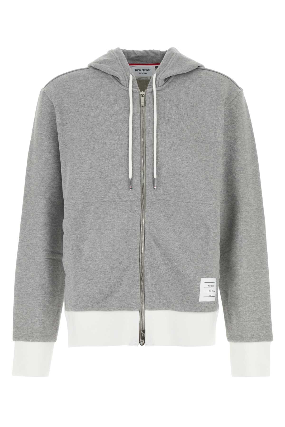 THOM BROWNE Classic Cotton Sweatshirt for Men