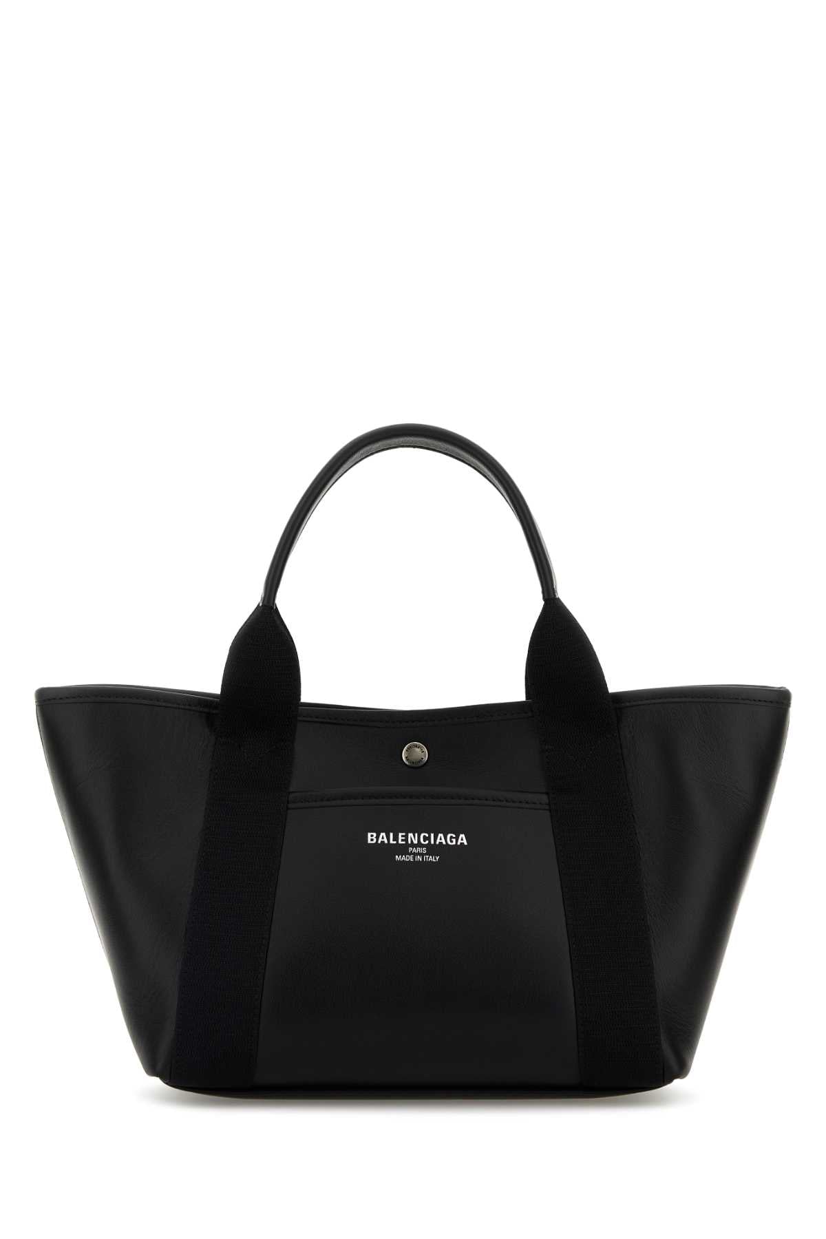 BALENCIAGA Mini Leather Biarritz Shopping Handbag