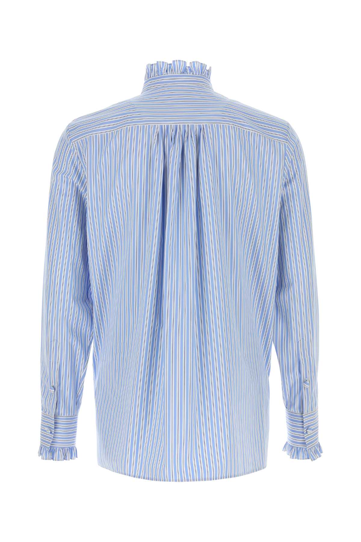 VALENTINO GARAVANI Embroidered Poplin Shirt for Men - Seasonal Style