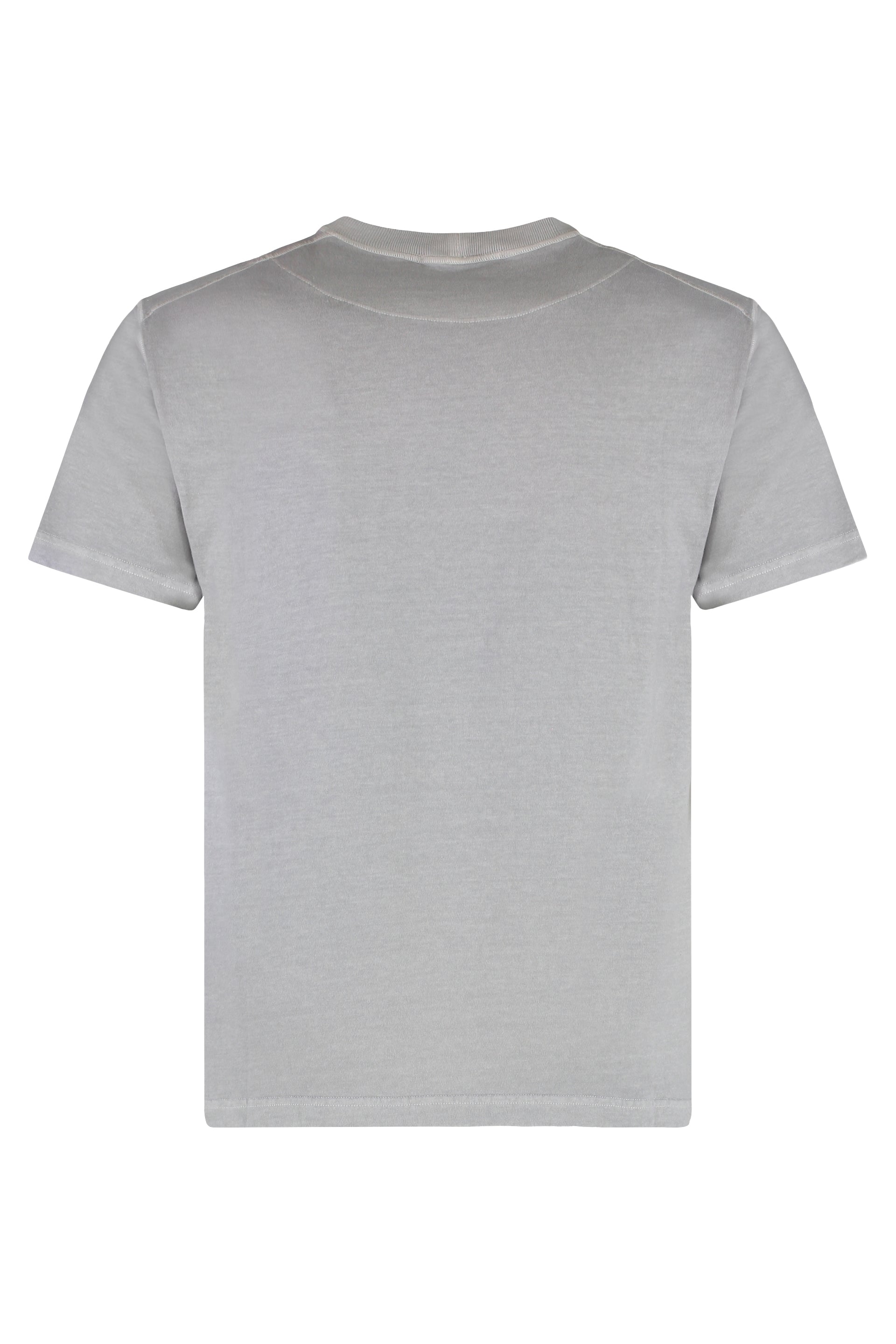 STONE ISLAND Logo Cotton T-Shirt for Men