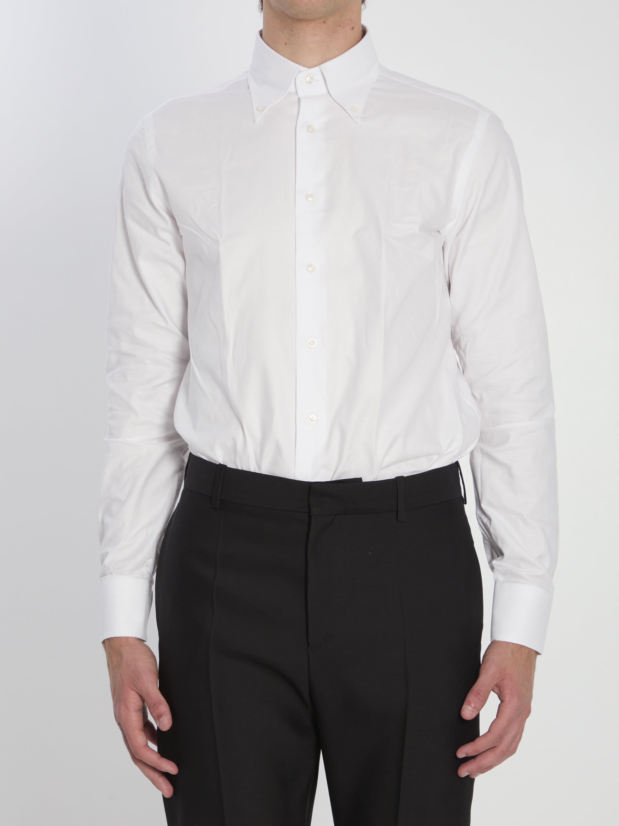 BORRIELLO Men's Regular Fit Button-Down Shirt - IT 41