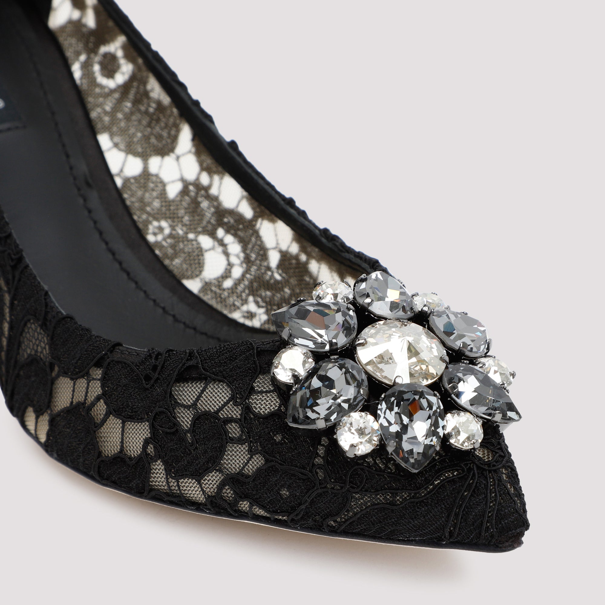 DOLCE & GABBANA Lace Pumps with 6cm Heel Height