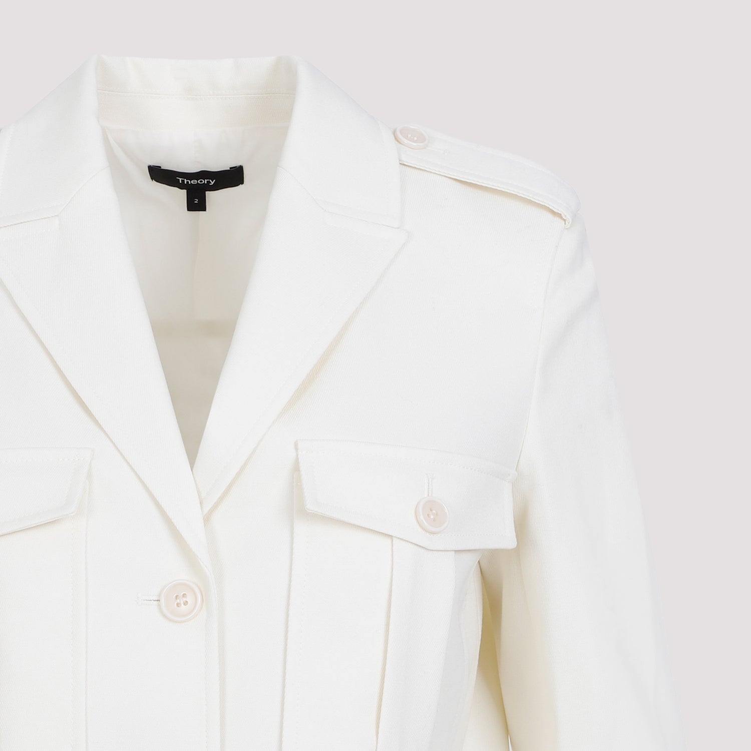 THEORY Boxy Wool Jacket for Men - SS24