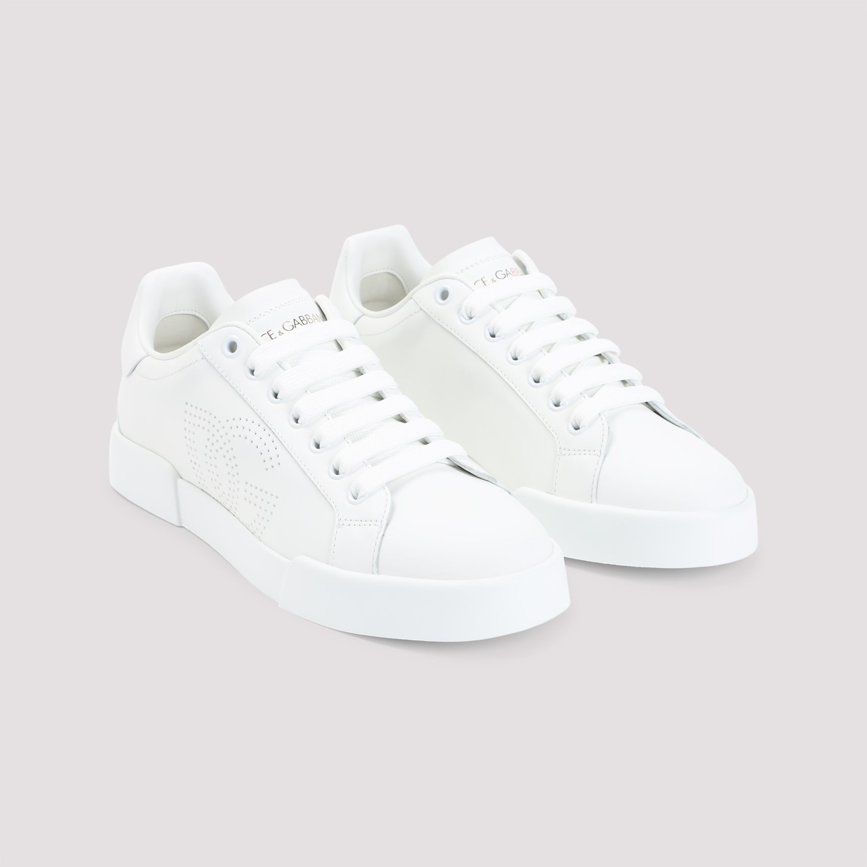 DOLCE & GABBANA Stylish Leather Sneakers for Men