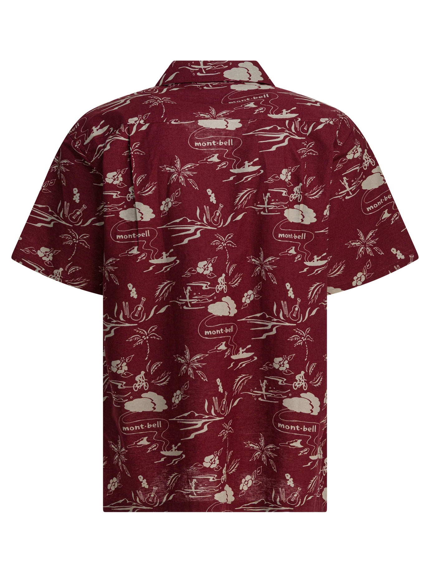 MONTBELL Men's Island Breeze Camp Collar Shirt