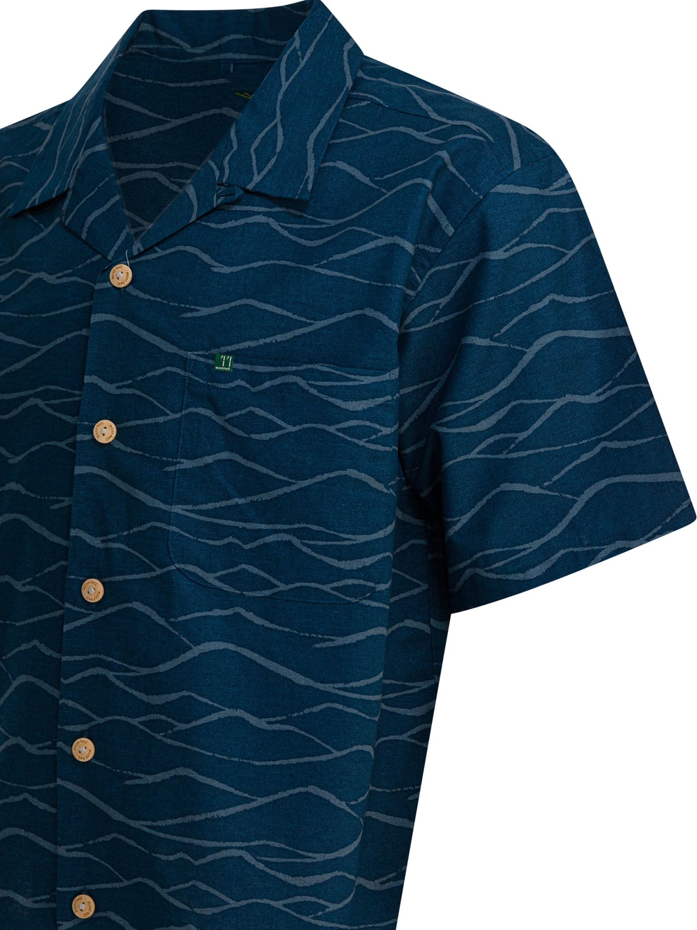 MONTBELL Take Lona Mini Men's Camp Collar Shirt