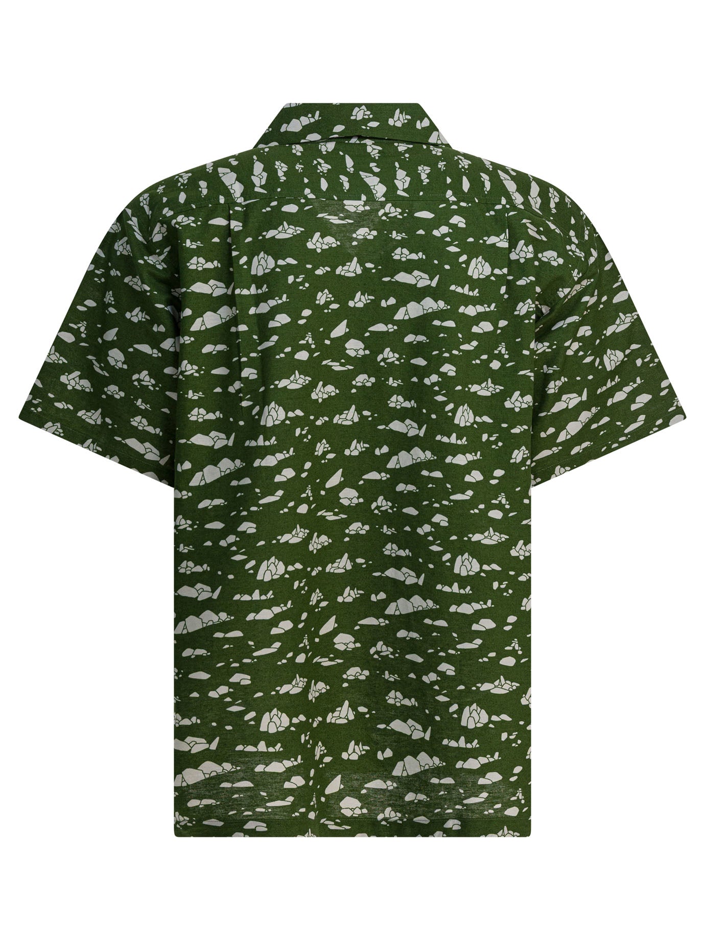 MONTBELL Regular Fit Camp Collar Short Sleeve Shirt