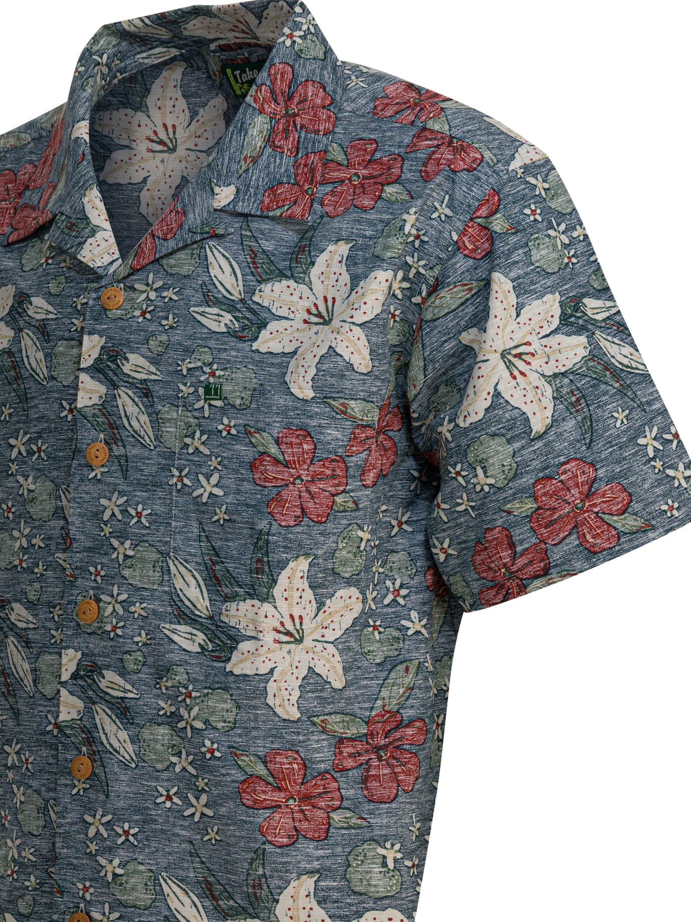 MONTBELL Men's Regular Fit Camp Collar Shirt