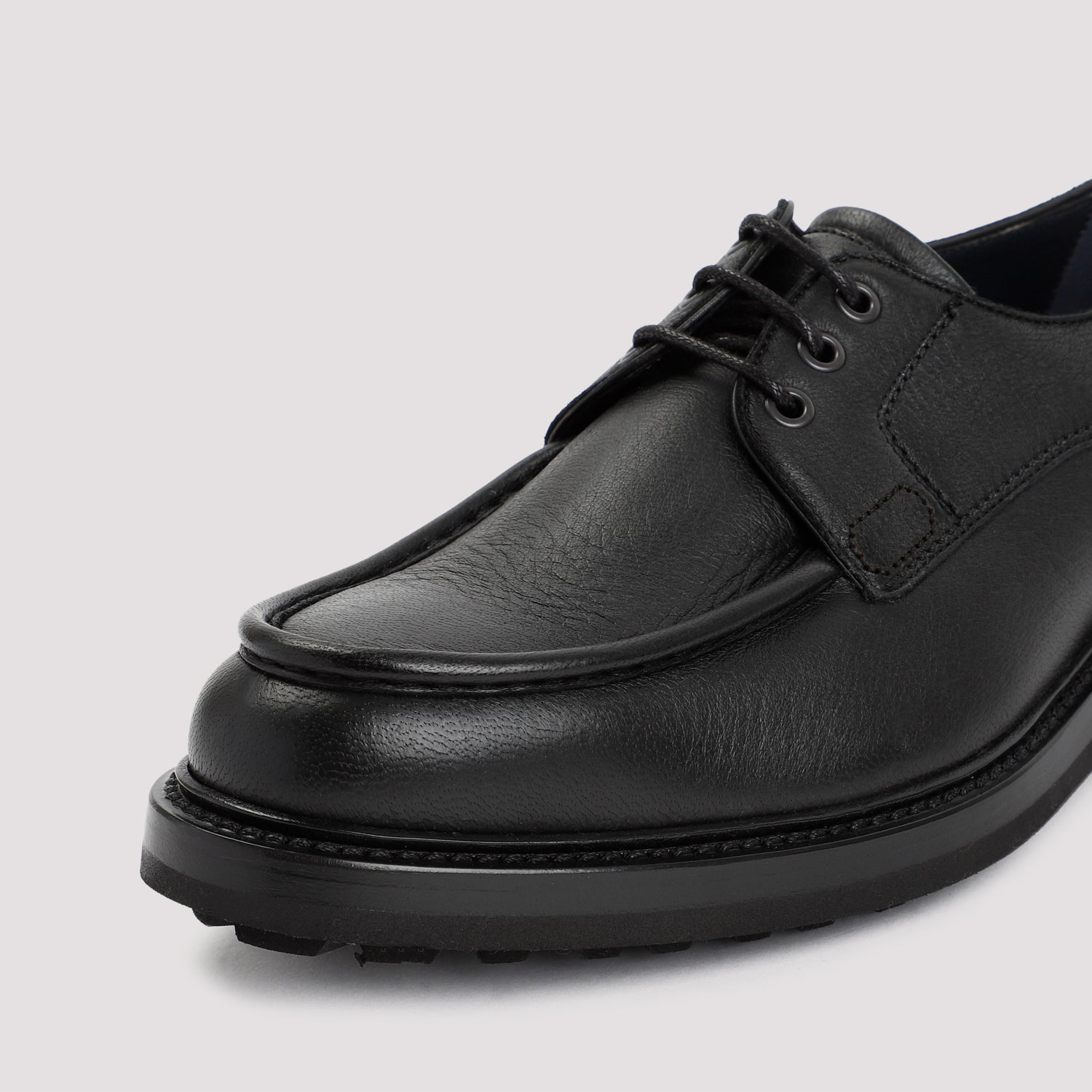 BRIONI Premium Leather Derbies with 4cm Heel Height