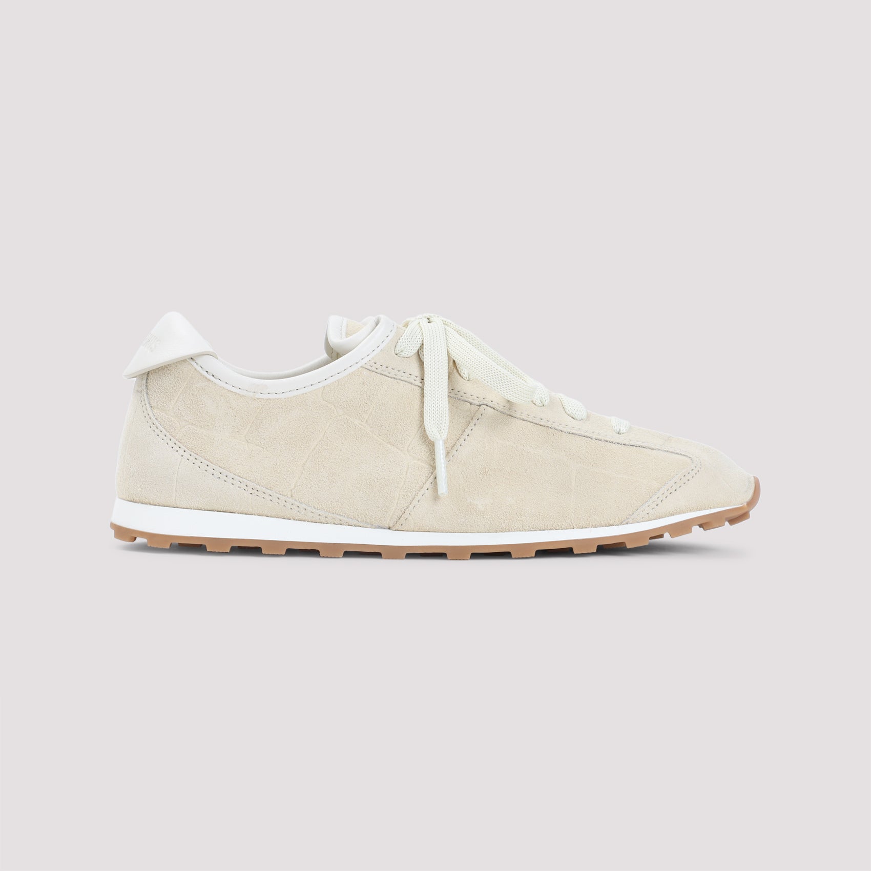 JACQUEMUS Men's Premium Suede Tennis Sneakers