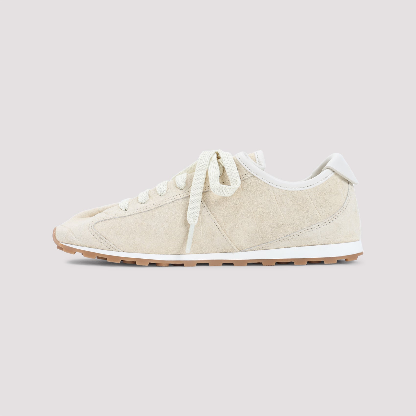 JACQUEMUS Men's Premium Suede Tennis Sneakers