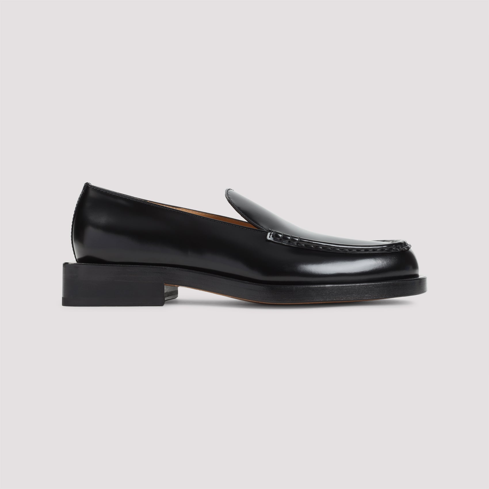 JACQUEMUS Men's Premium Brushed Leather Loafers