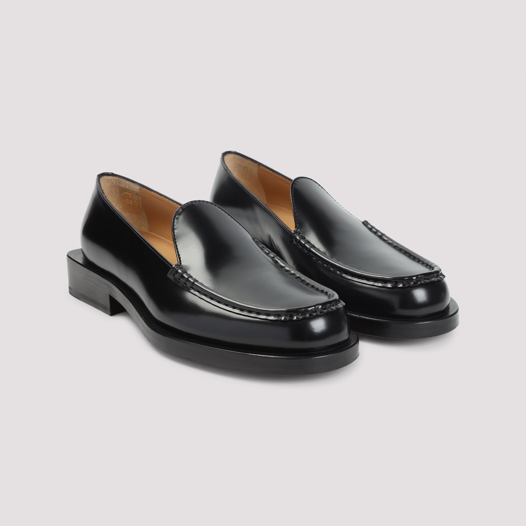 JACQUEMUS Men's Premium Brushed Leather Loafers