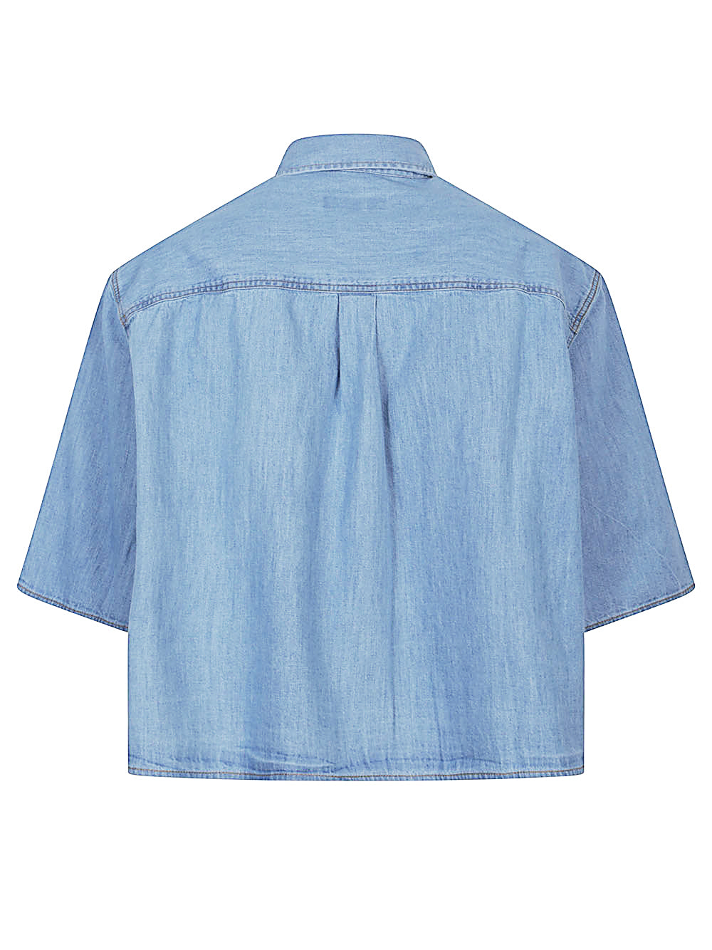SOSUE Oversized Denim Cotton Shirt for Women