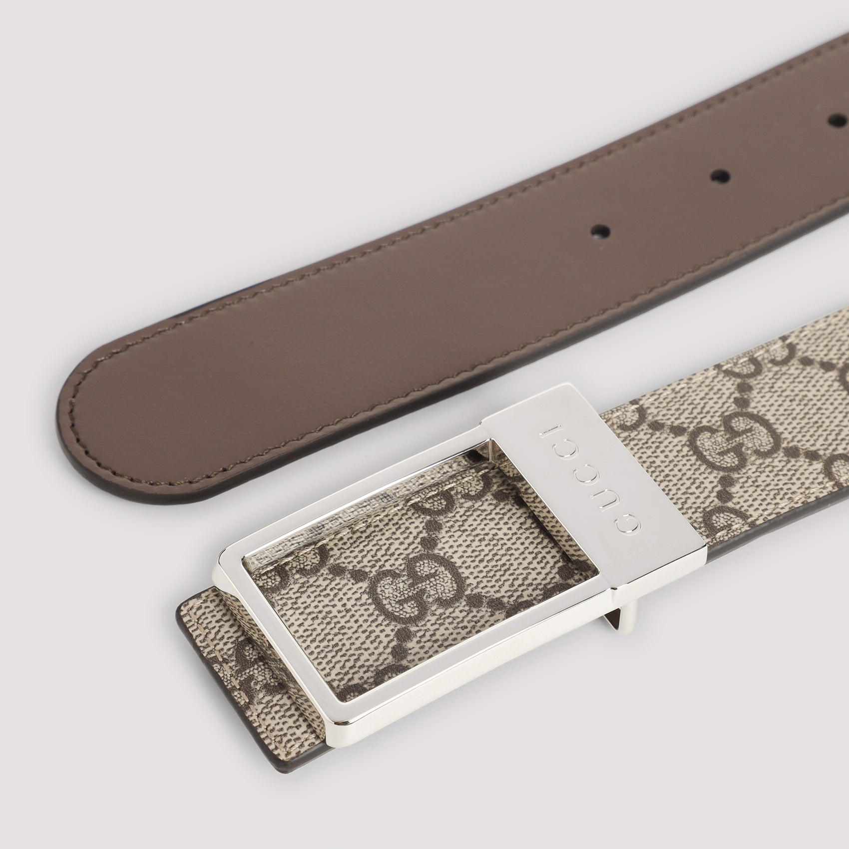 GUCCI Classic Men's Belt - H:3.4cm