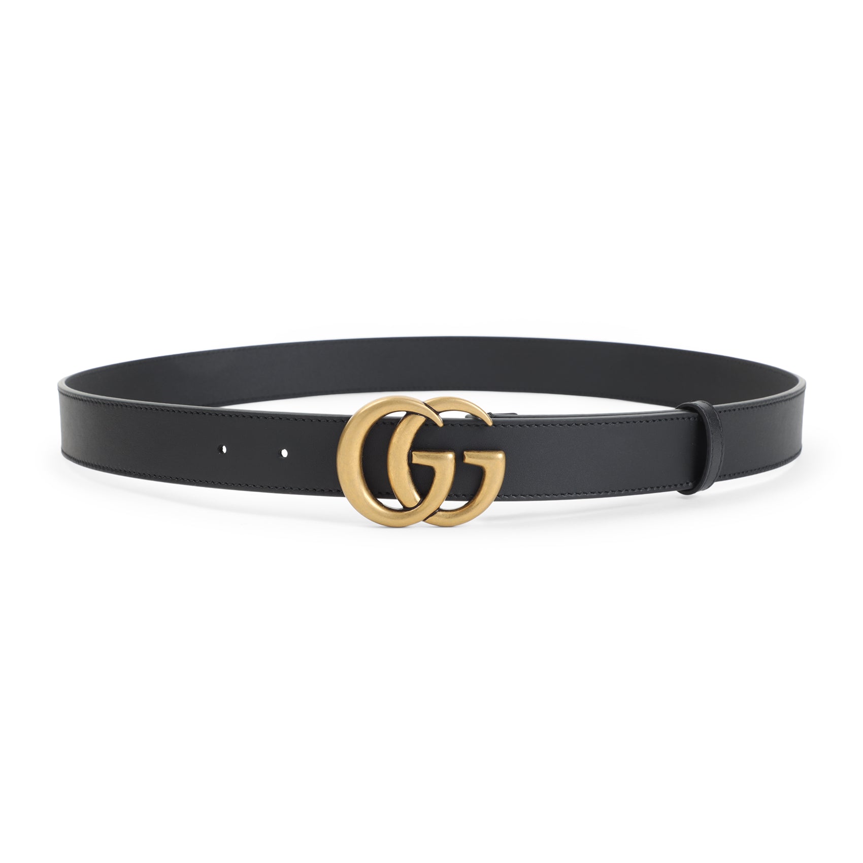 GUCCI Classic 3cm Leather Belt for Men