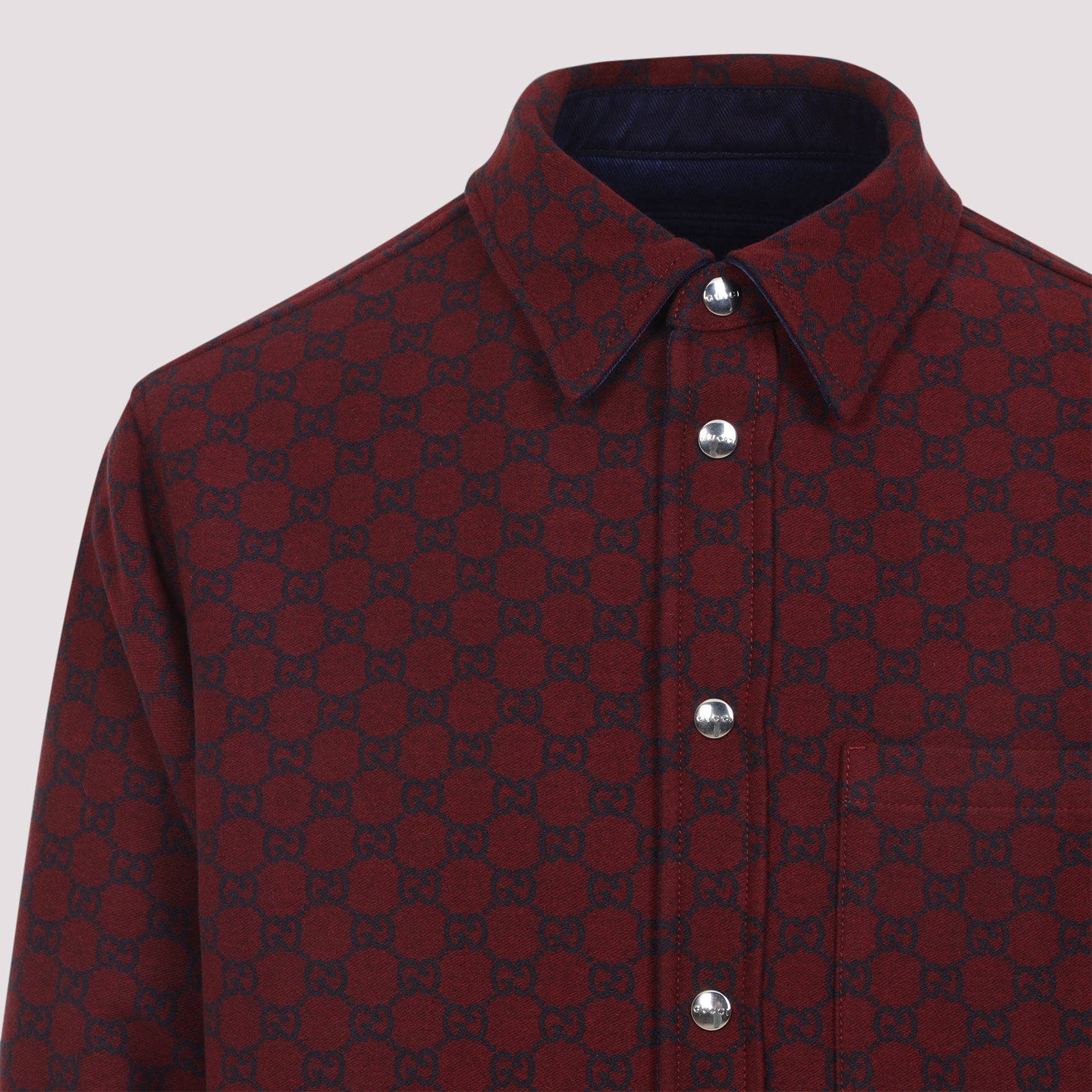 GUCCI Reversible Shirt for Men - Premium Cotton Blend