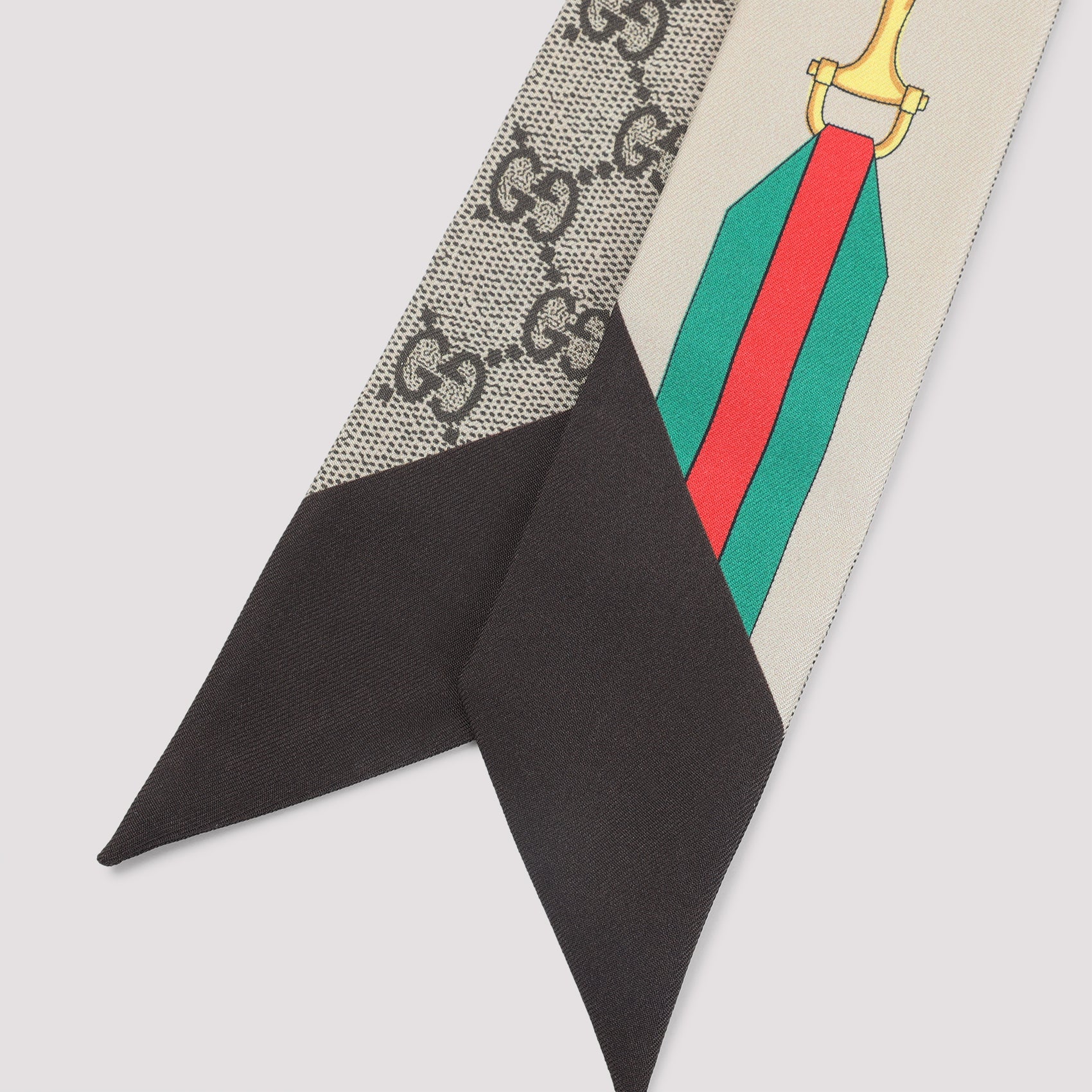 GUCCI Silk Twill Scarf for Men