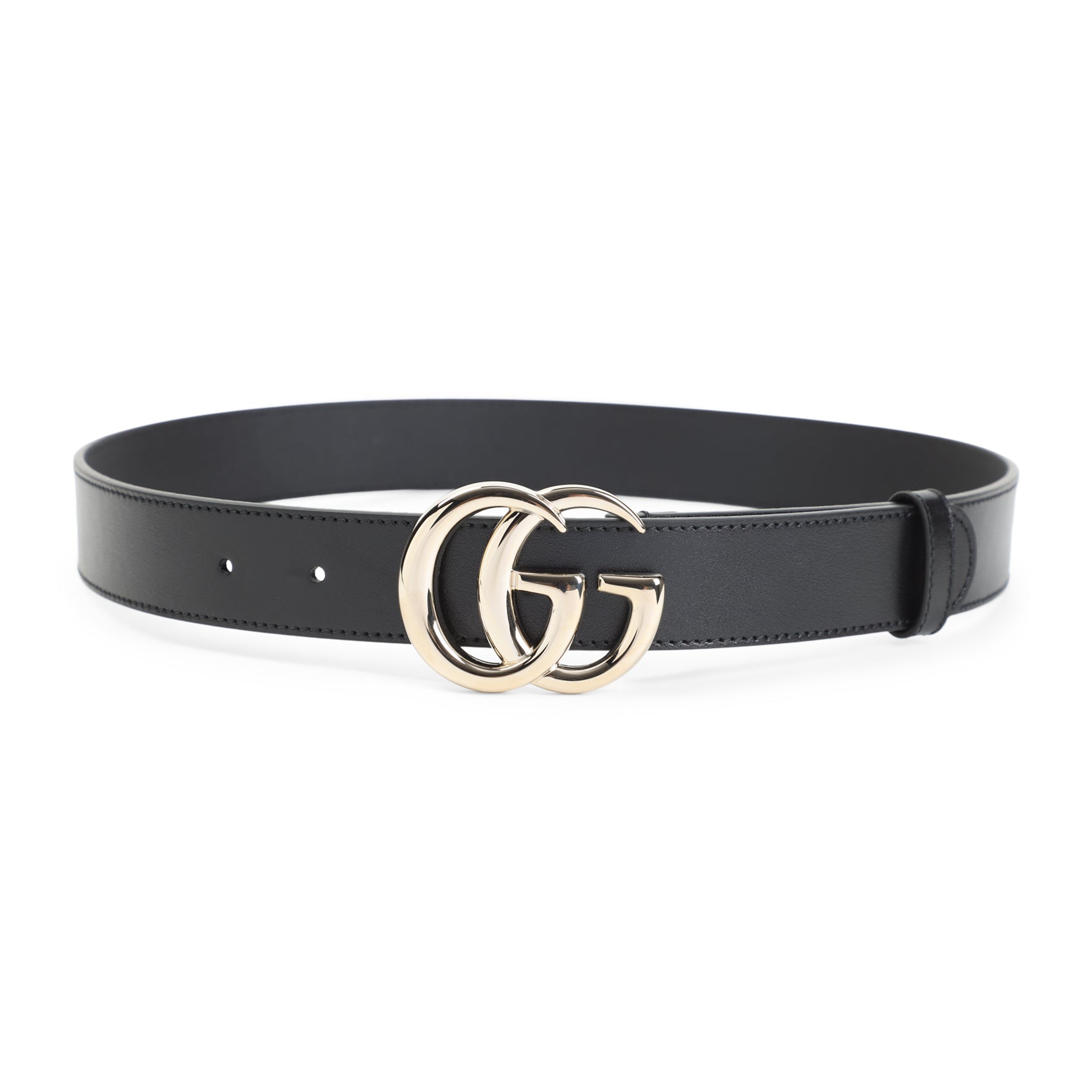 GUCCI Classic GG Leather Belt - 3 cm
