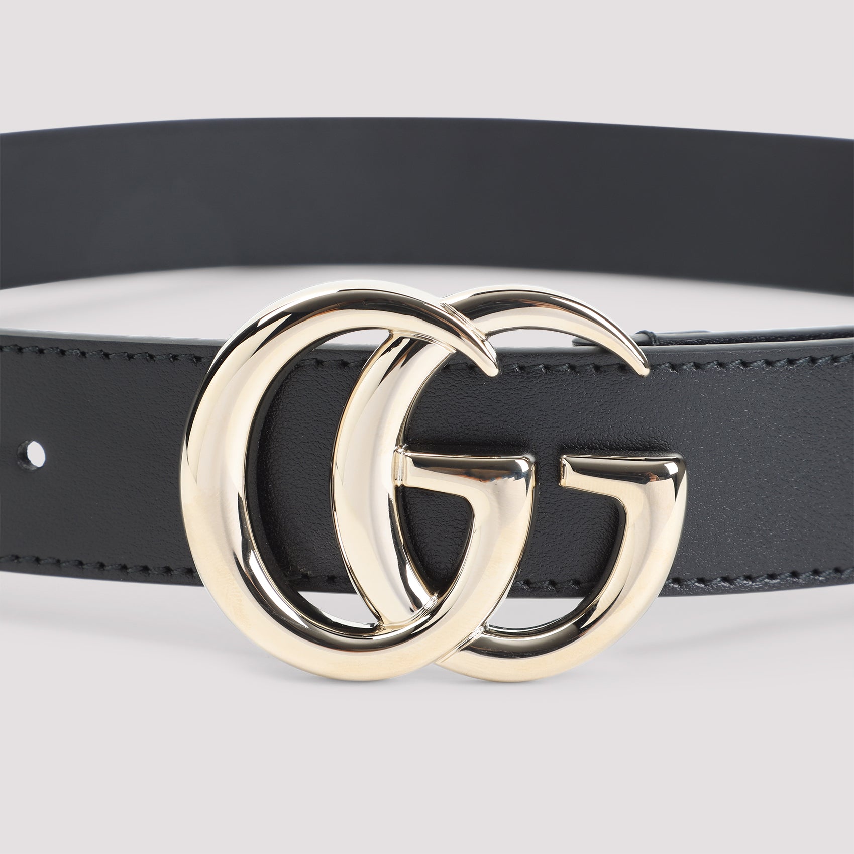 GUCCI Classic GG Leather Belt - 3 cm