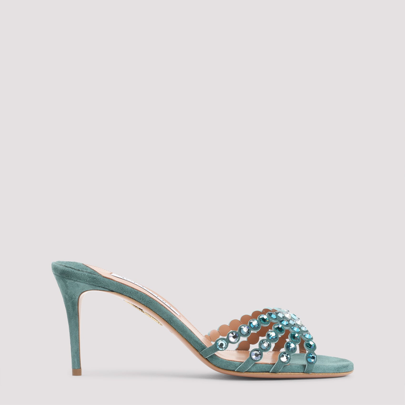AQUAZZURA Tequila Flat Mules 7.5cm Heel