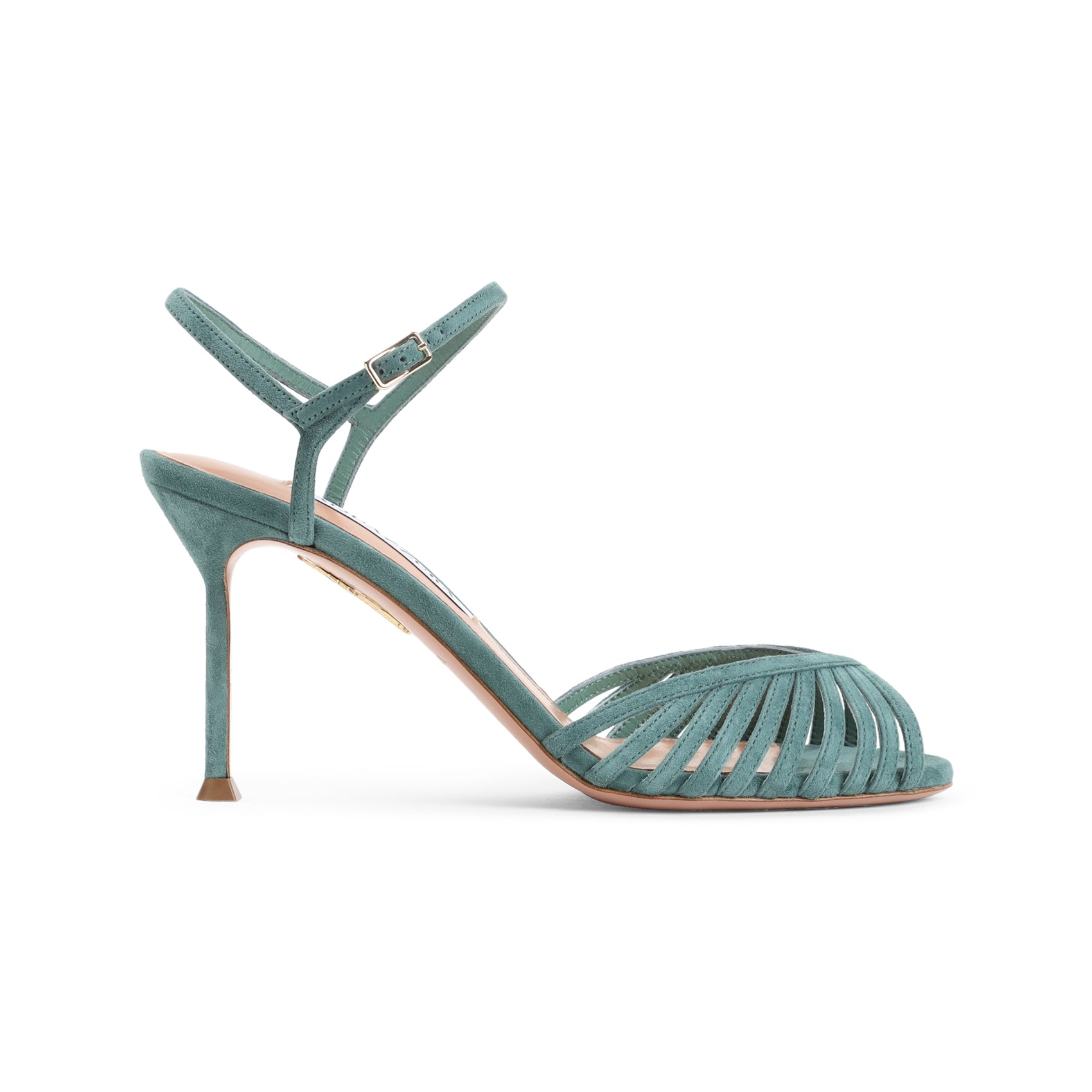 AQUAZZURA Hold Me Mini Sandal with 8.5cm Heel