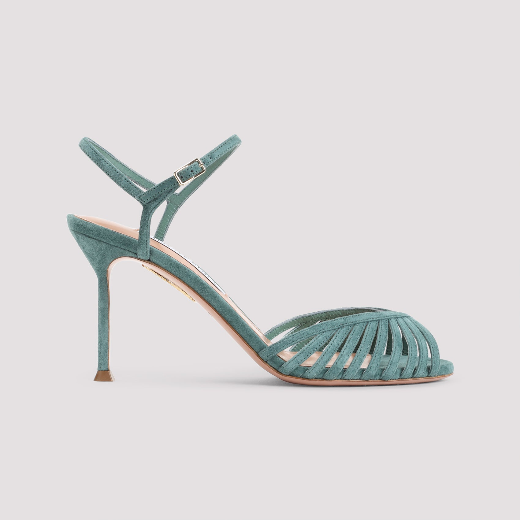AQUAZZURA Hold Me Mini Sandal with 8.5cm Heel