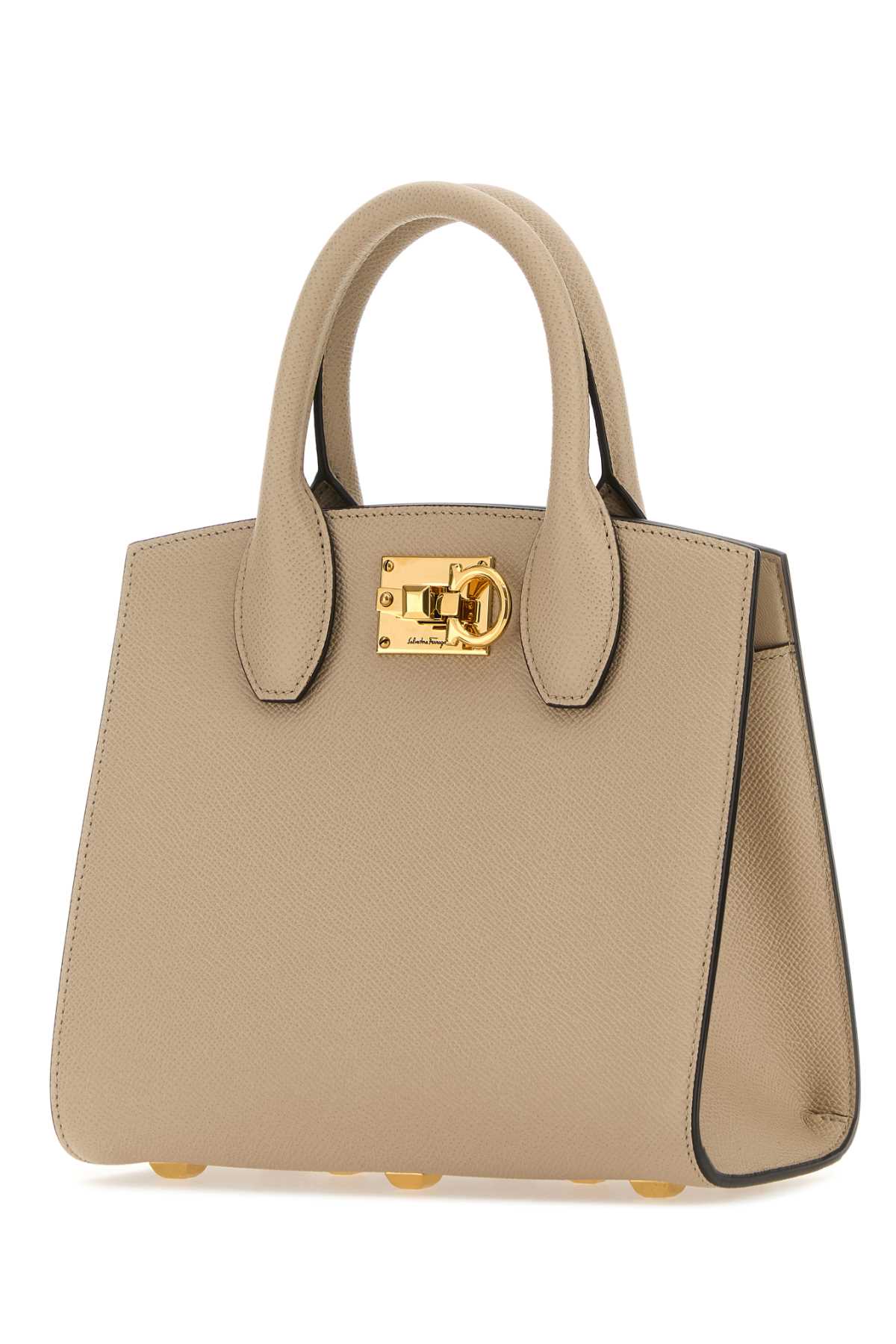 Ferragamo Mini Leather Studio Box Handbag