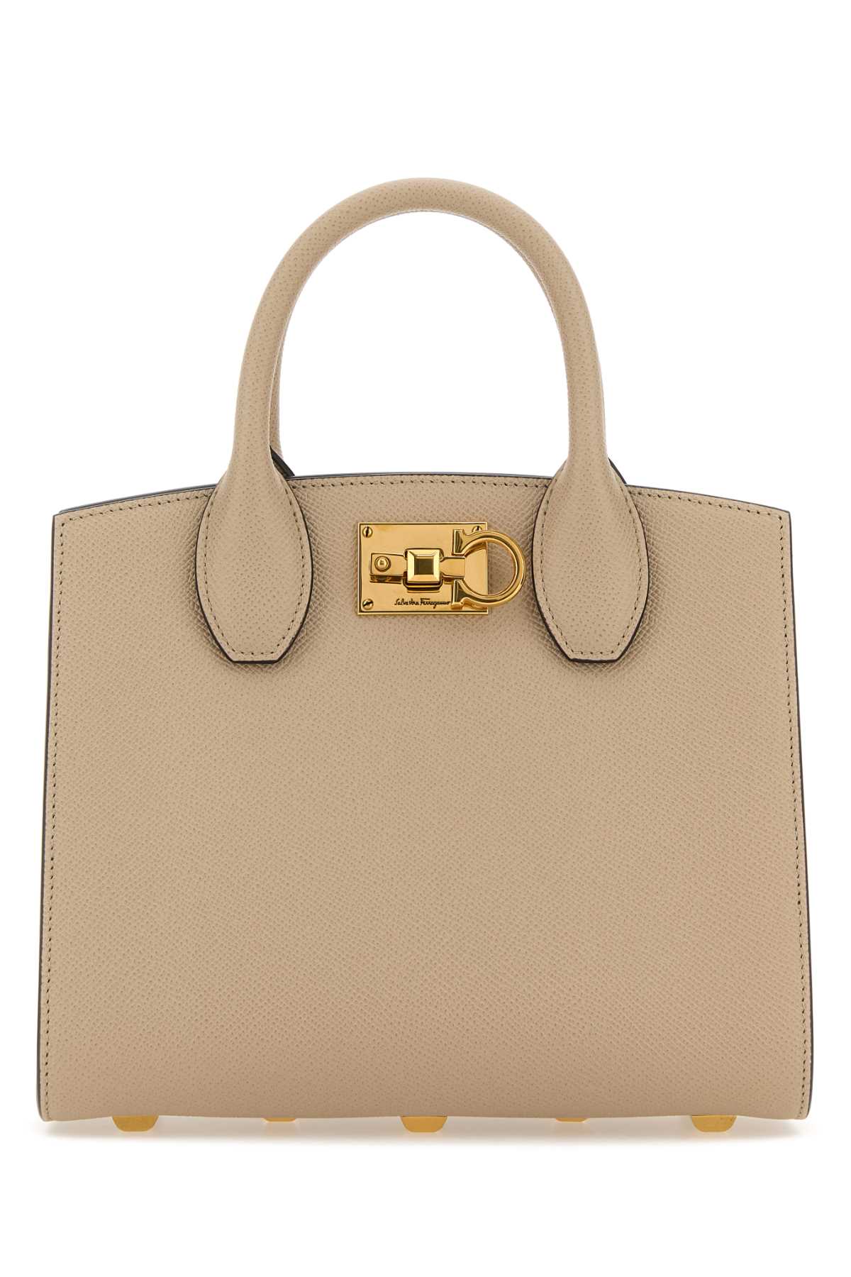 Ferragamo Mini Leather Studio Box Handbag