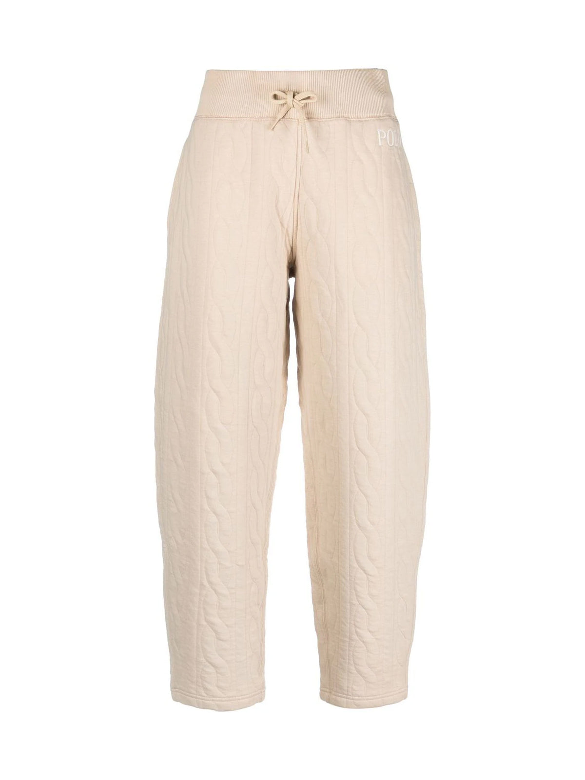 POLO RALPH LAUREN Women's Cable Quilted Logo Trousers - Mini Fit