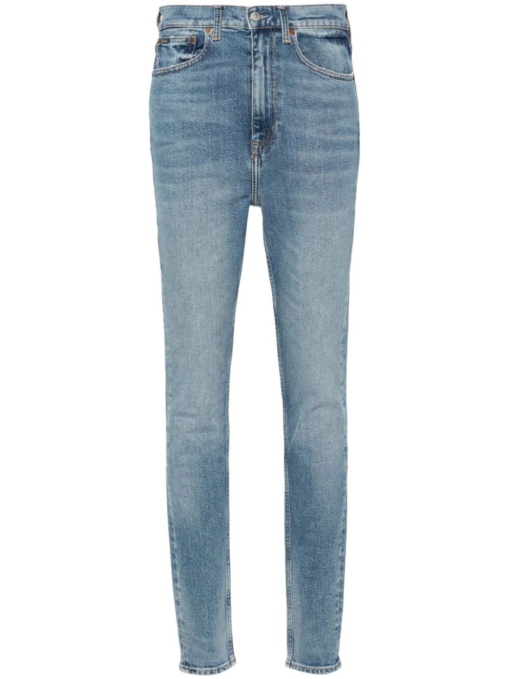POLO RALPH LAUREN High Waisted Skinny Jeans for Women - SS24 Collection