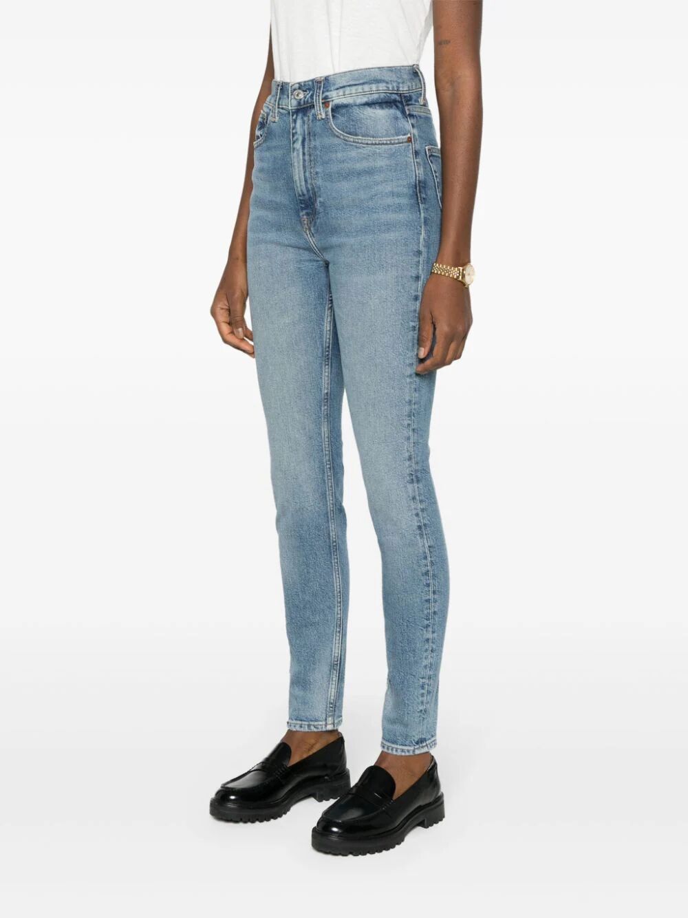 POLO RALPH LAUREN High Waisted Skinny Jeans for Women - SS24 Collection