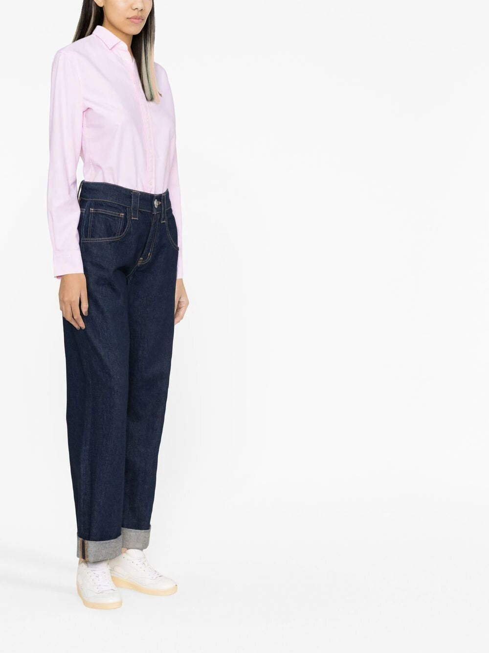 POLO RALPH LAUREN Long Sleeve Button Front Shirt for Women