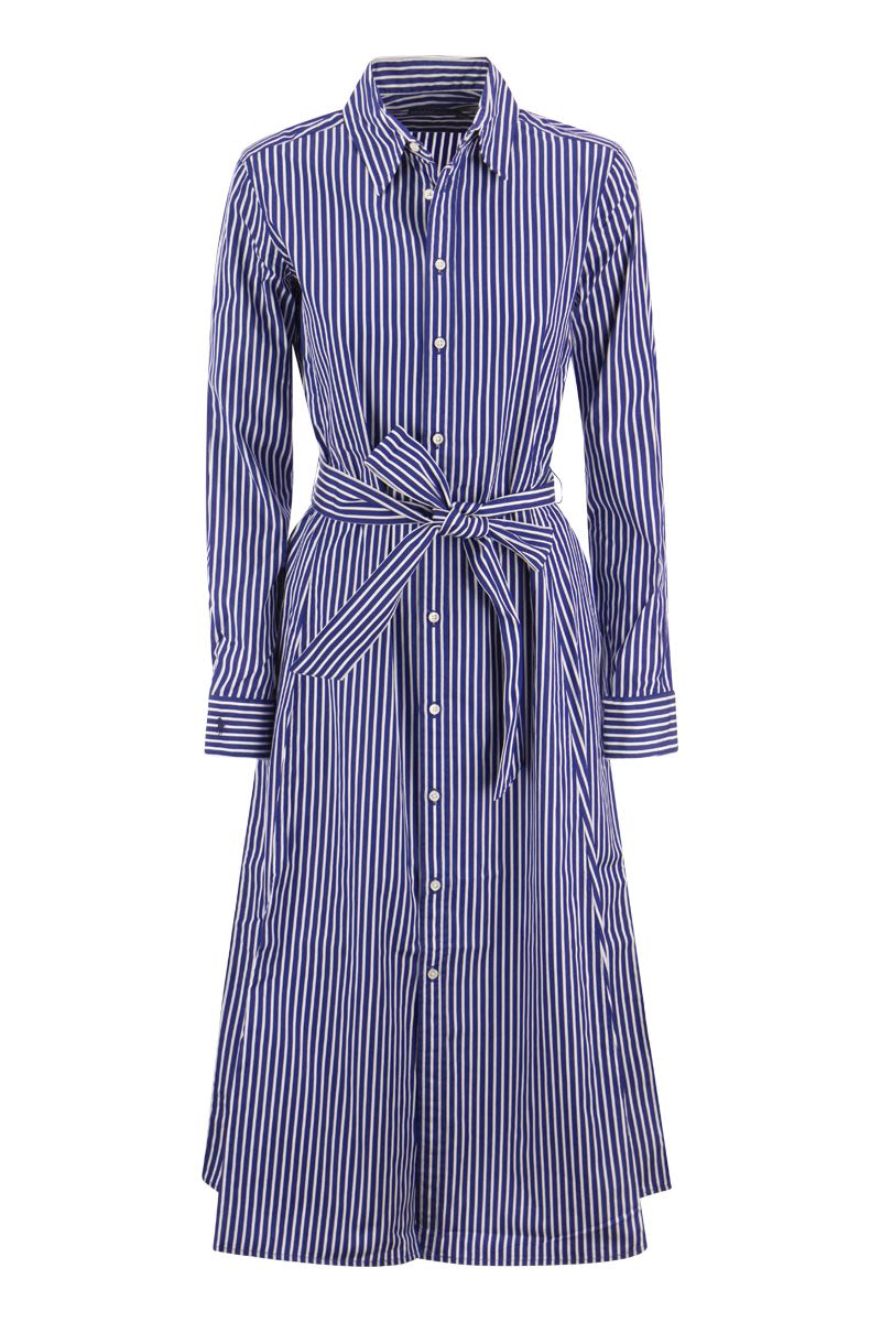 POLO RALPH LAUREN Long Sleeve Day Dress