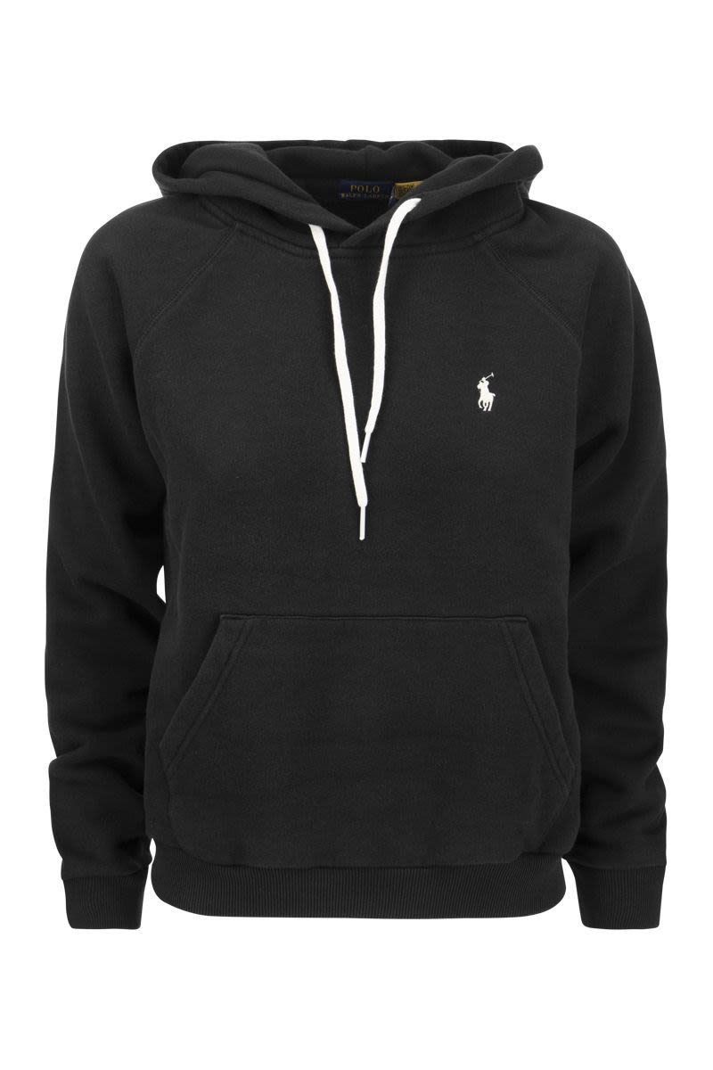 POLO RALPH LAUREN Hooded Sweatshirt with Embroidered Pony