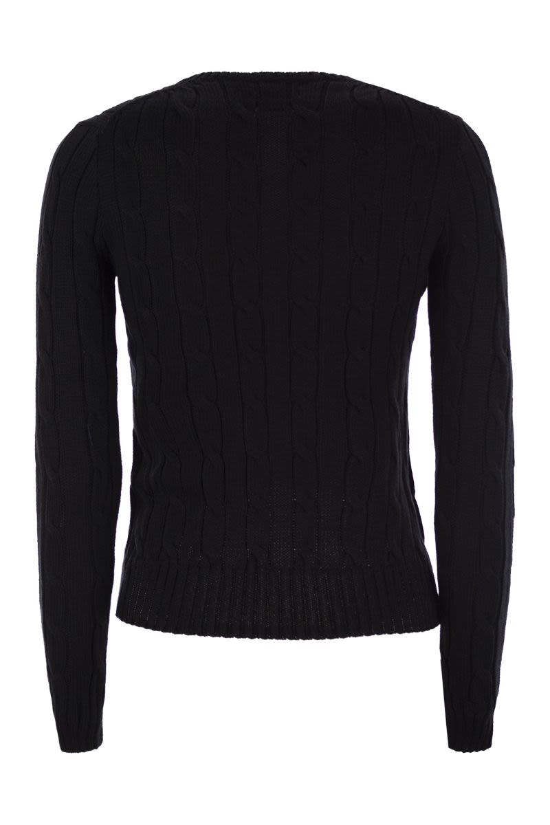 POLO RALPH LAUREN Slim-Fit Cable Knit Sweater