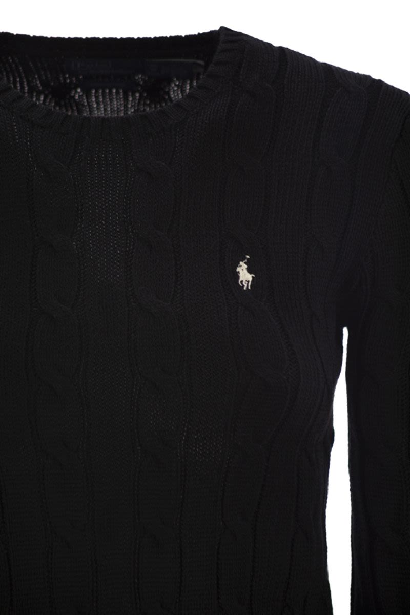 POLO RALPH LAUREN Slim-Fit Cable Knit Sweater