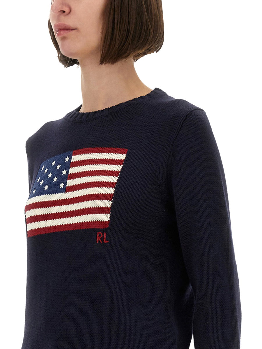 POLO RALPH LAUREN Women's Cotton Sweater - Fall 2025 Collection
