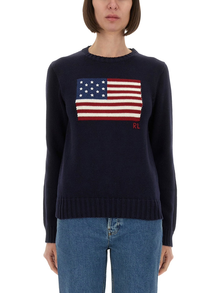 POLO RALPH LAUREN Women's Cotton Sweater - Fall 2025 Collection