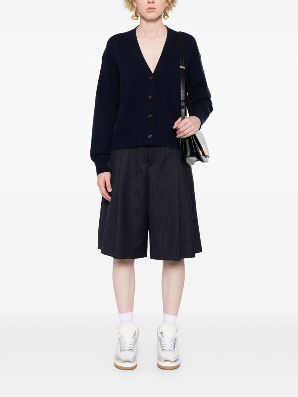 POLO RALPH LAUREN Dropped Shoulder Wool Cardigan