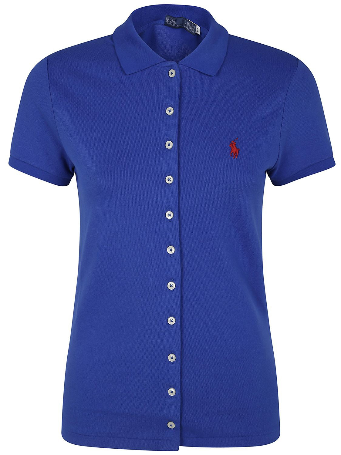 POLO RALPH LAUREN Women's Short Sleeve Mini Polo Shirt