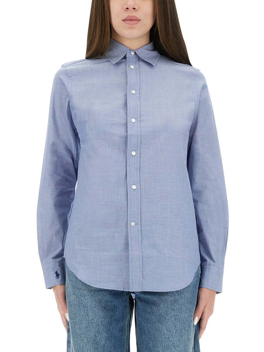 POLO RALPH LAUREN Cotton Blend Shirt for Women - Fall/Winter 2025