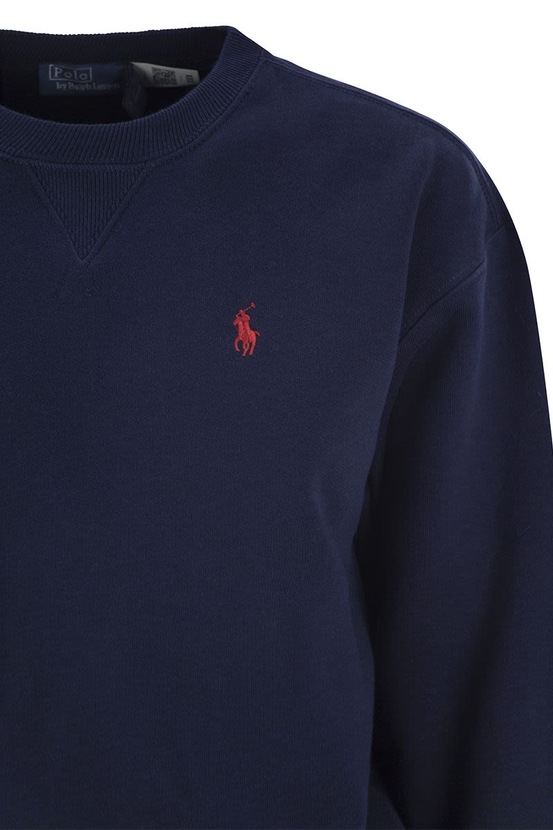 POLO RALPH LAUREN Classic Pony Crewneck Sweatshirt - Women's S