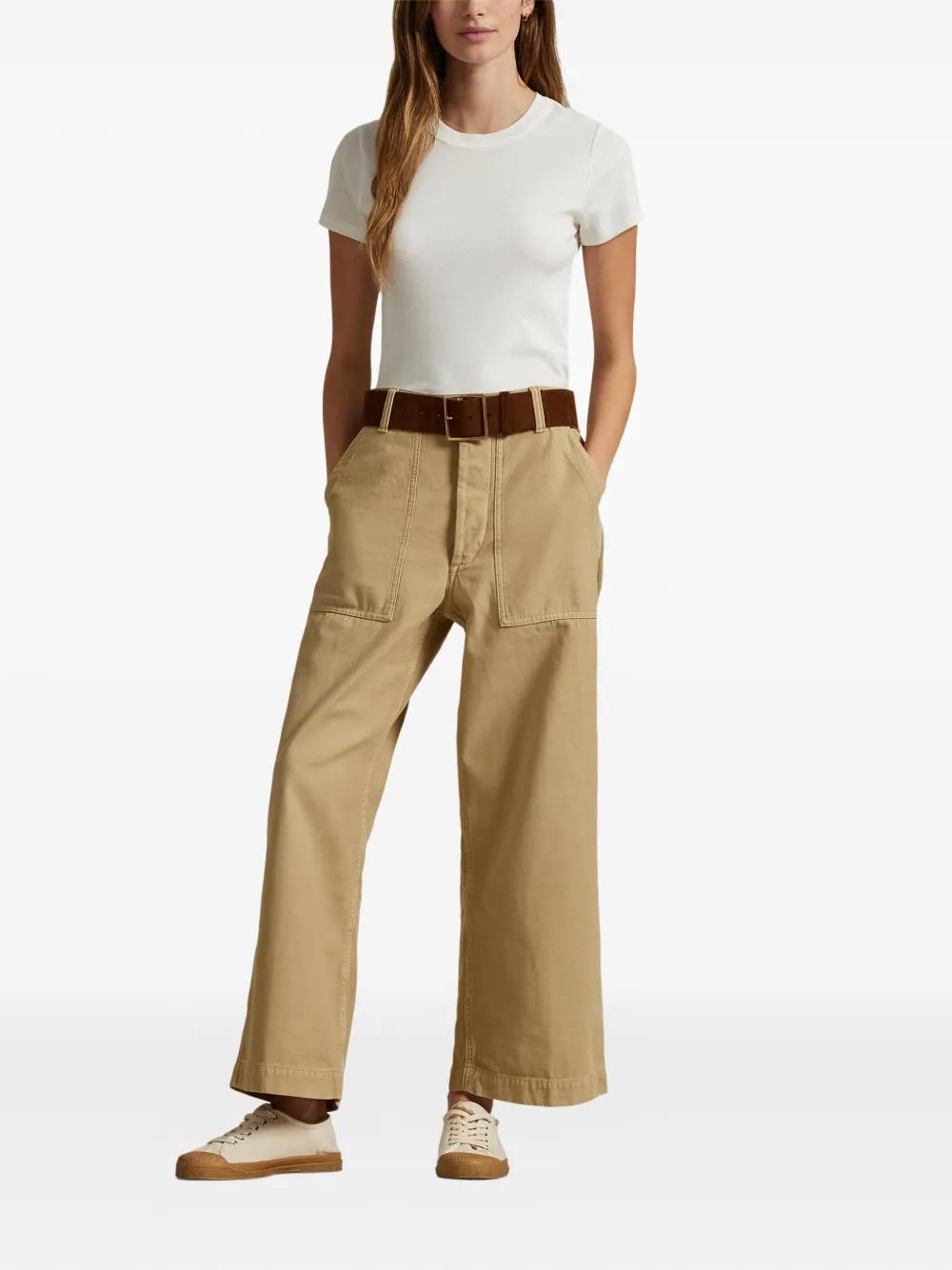 POLO RALPH LAUREN Cotton Trousers for Women