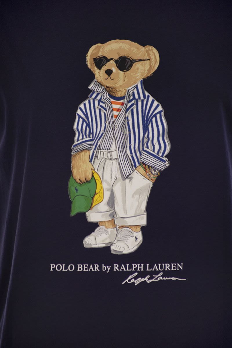 POLO RALPH LAUREN Women's Polo Bear Cotton Crew Neck T-Shirt
