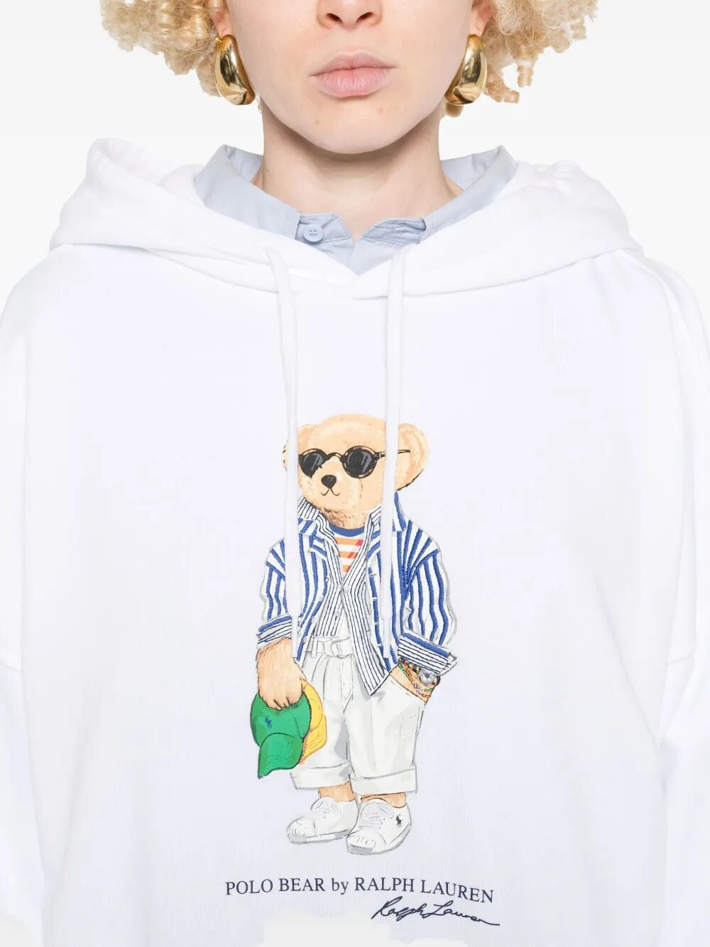 POLO RALPH LAUREN Stripe Breathable Long Sleeve Sweatshirt for Women