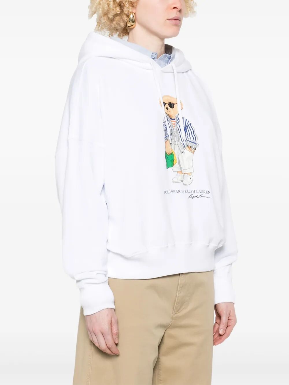 POLO RALPH LAUREN Stripe Breathable Long Sleeve Sweatshirt for Women