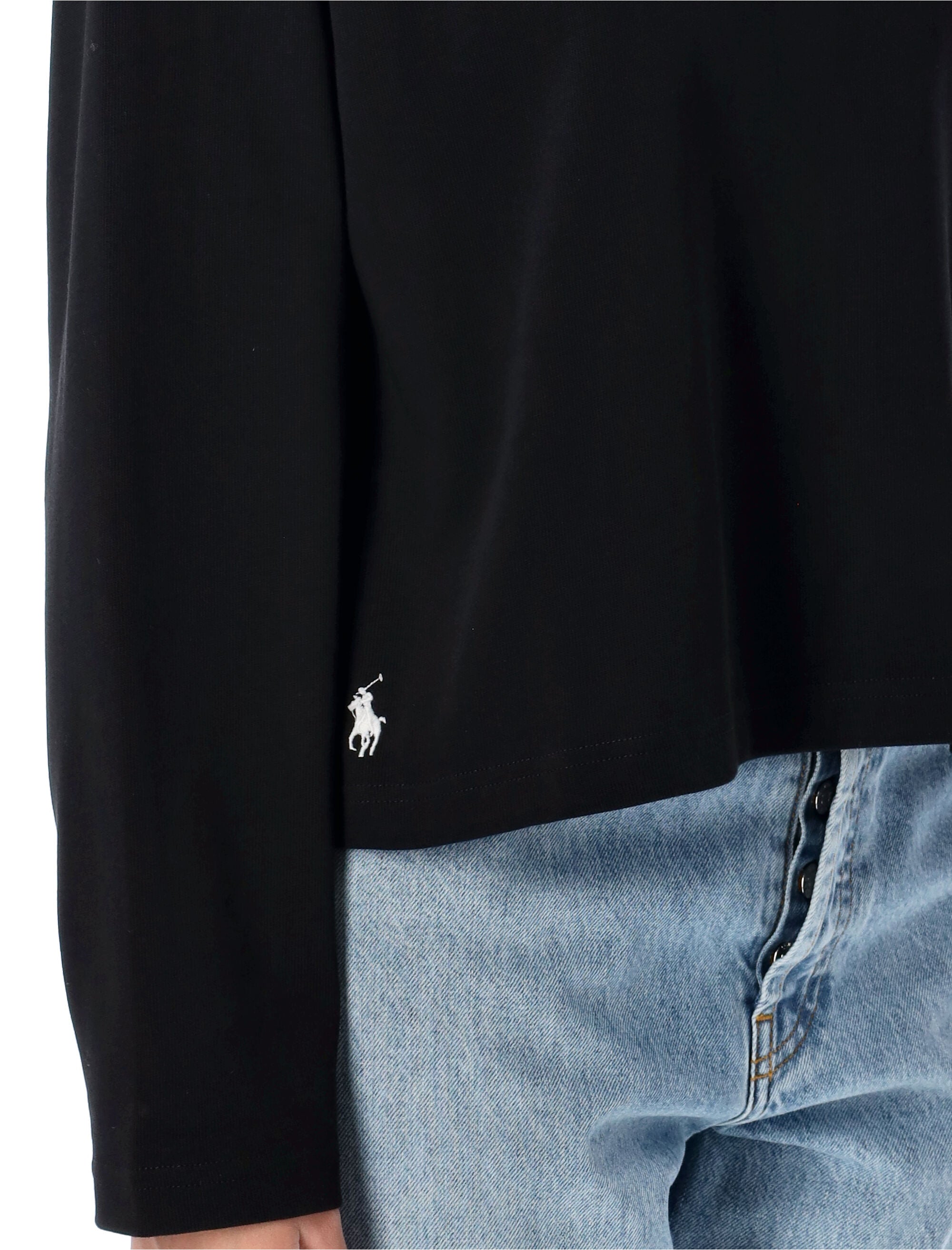 POLO RALPH LAUREN Mini Shrunken Fit Long Sleeve T-Shirt